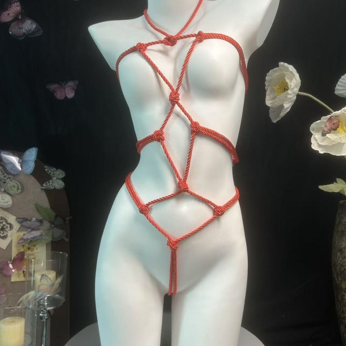 Bdsm Lingerie Rope Harness