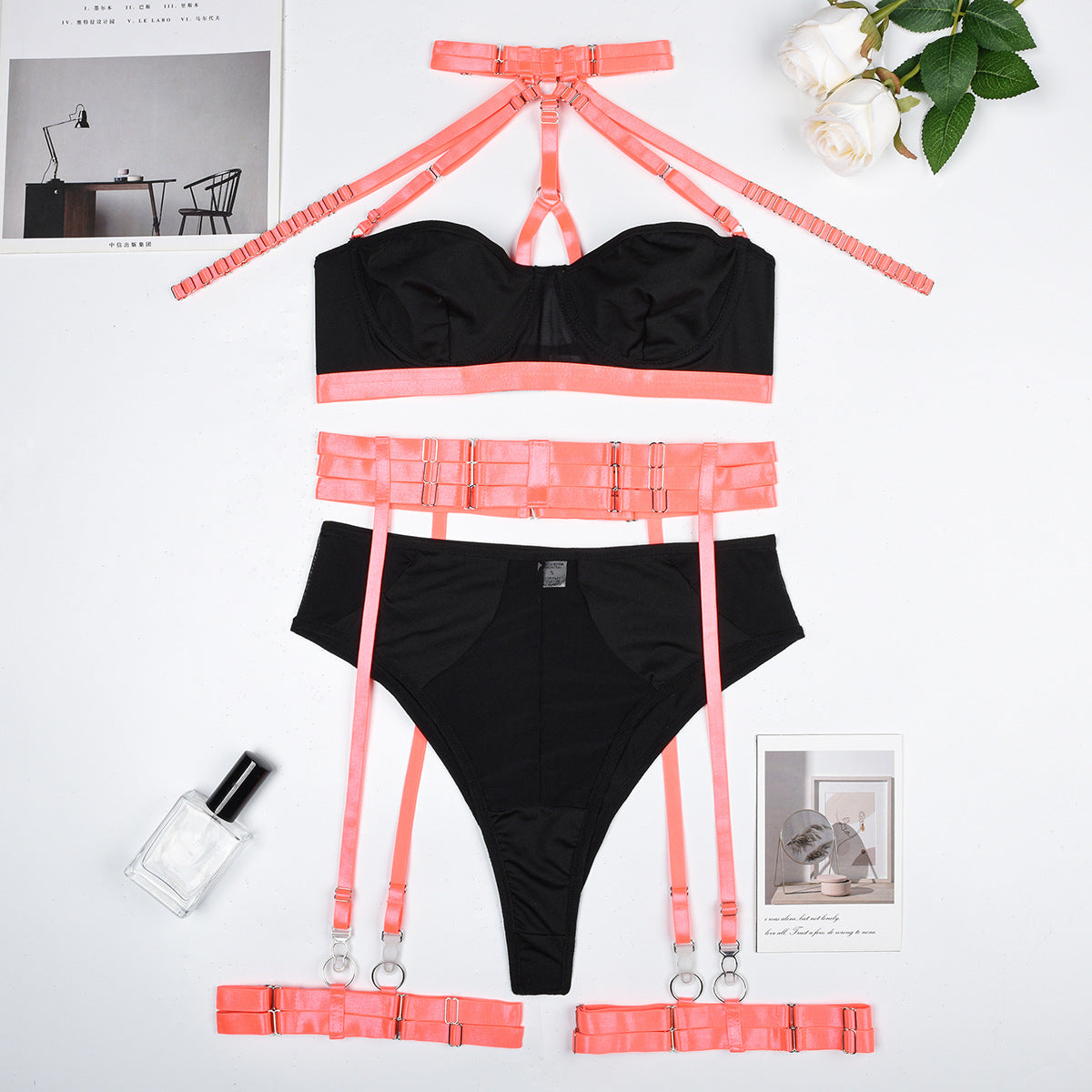 Black Harness Lingerie