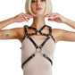 Chest Harness With Leash Leather