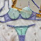 Lace Light Blue Lingerie Uncensored