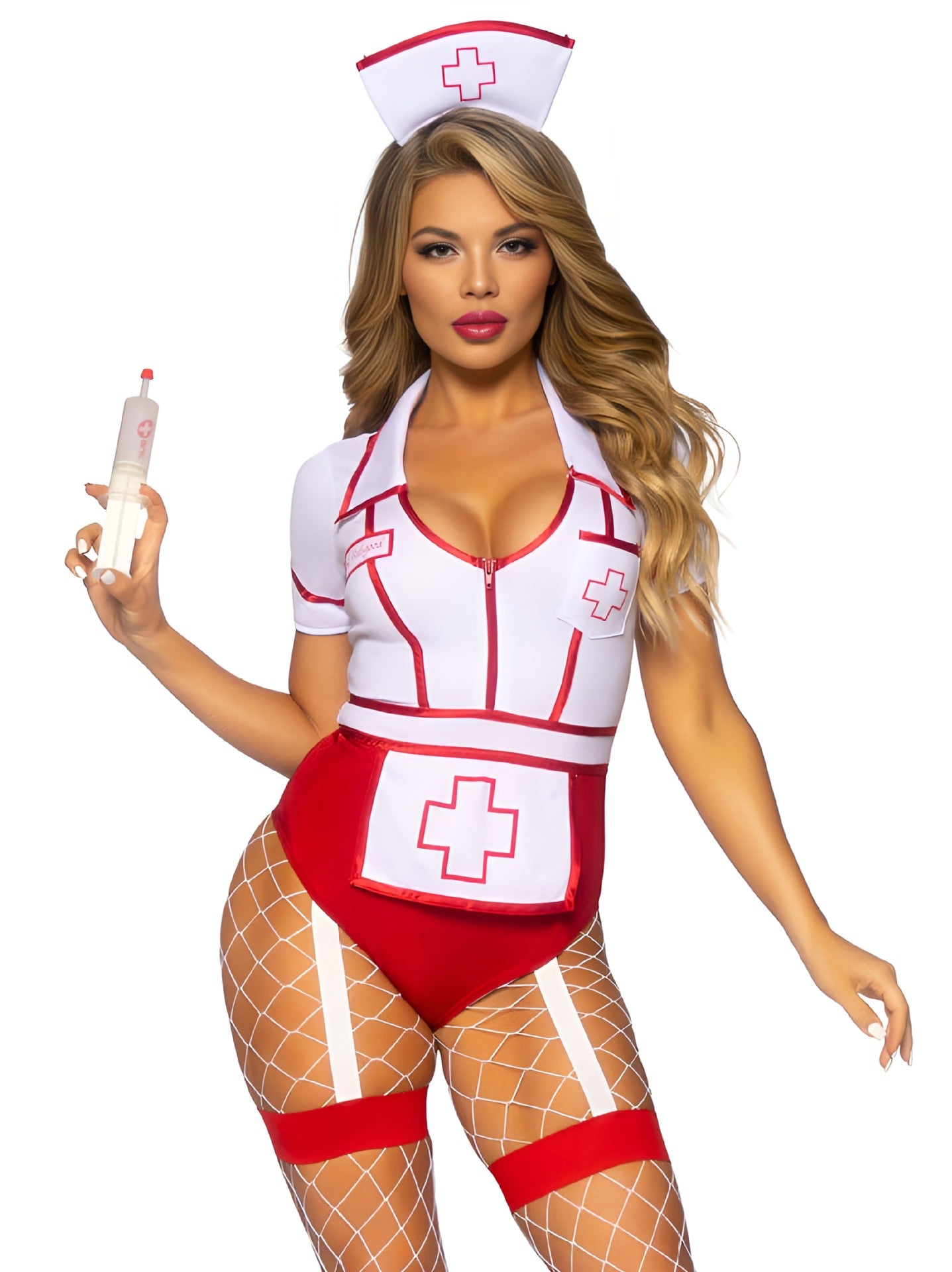 Intimate Sexy Costumes Nurse Revealing Lingerie Cosplays Bodysuit Submissive