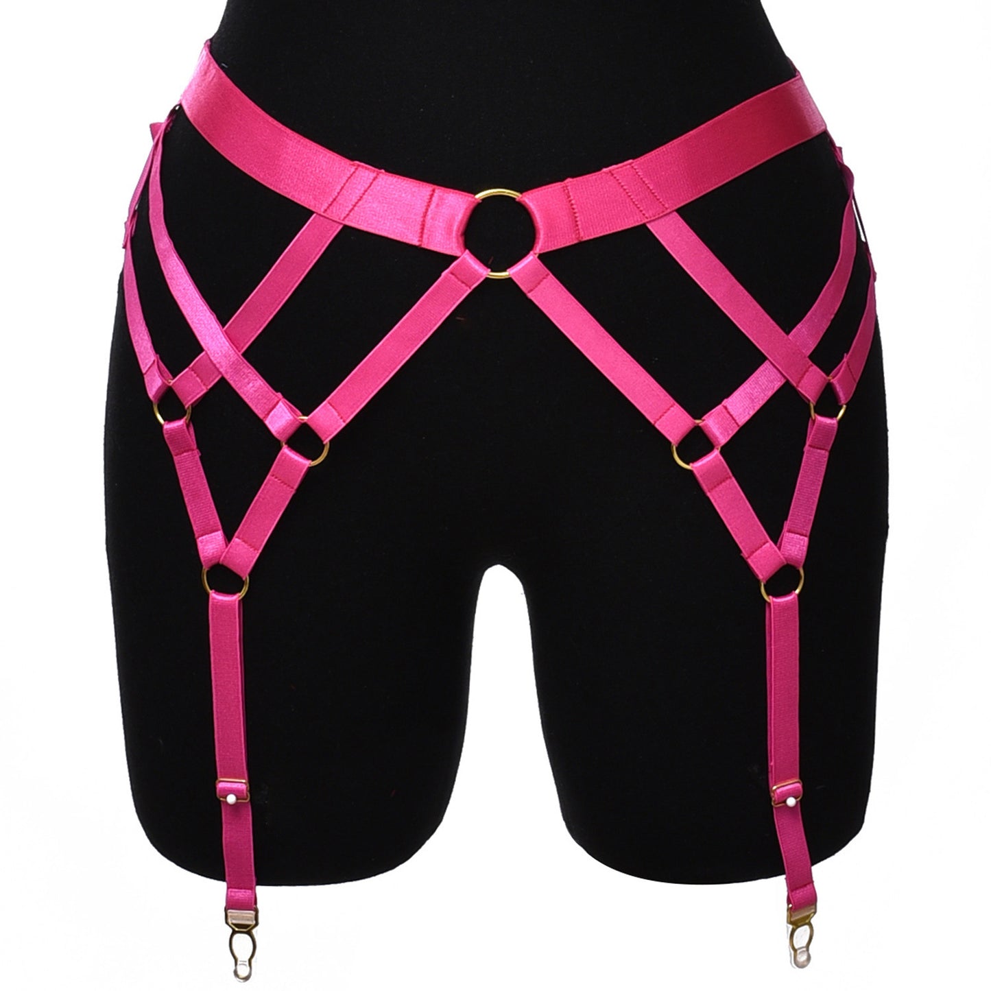 Submissive Garter Belt Lingerie Bdsm Harness