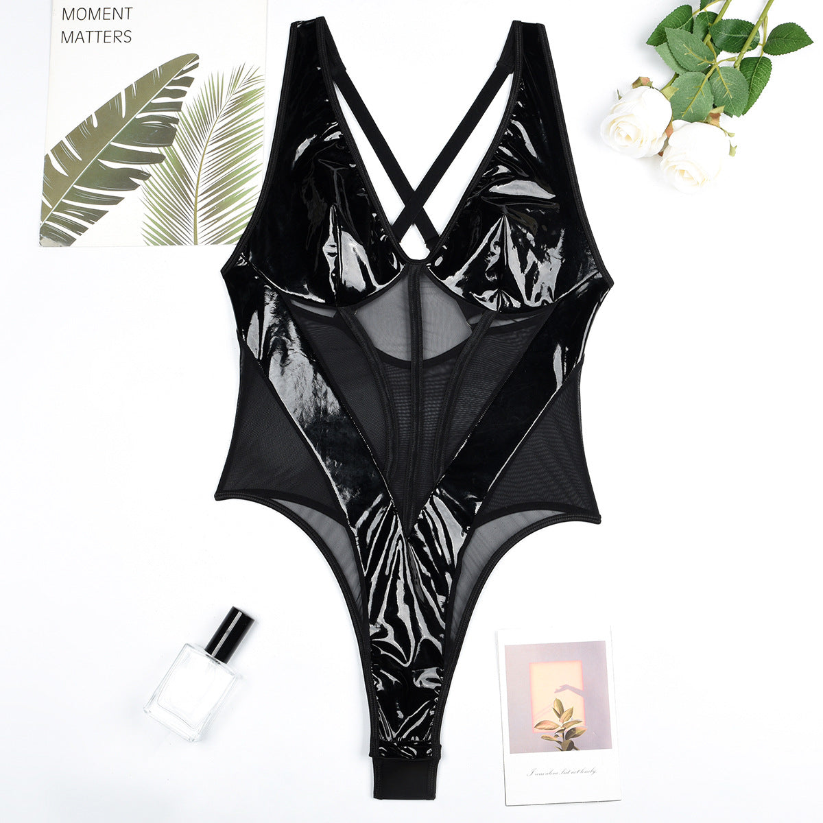 Clear Vinyl Bodysuit