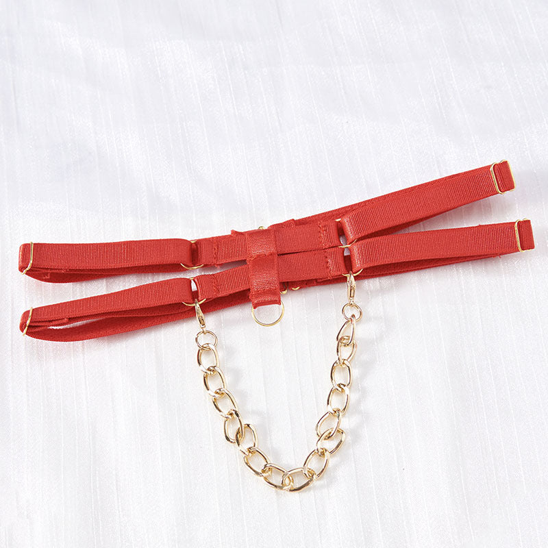 Harness Lingerie Red