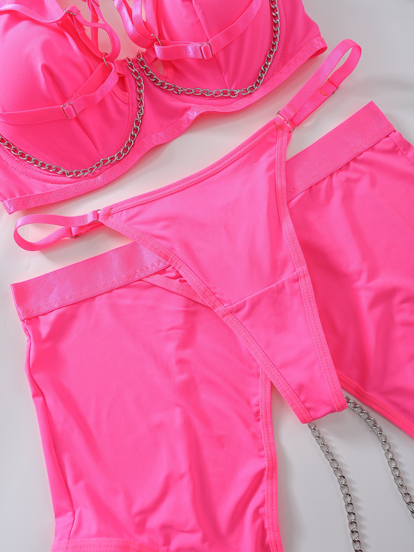 Open Crotch Panties Sheer Bra