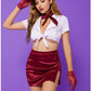 Nasty Ssxy Flight Attendant Costume Cosplay Lingeria Dress Extreme