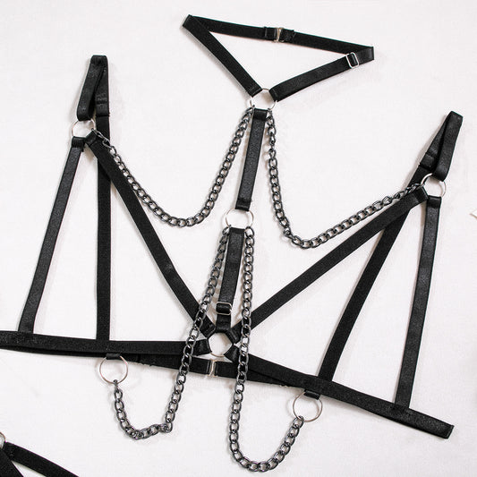 Crotchless Harness Lingerie