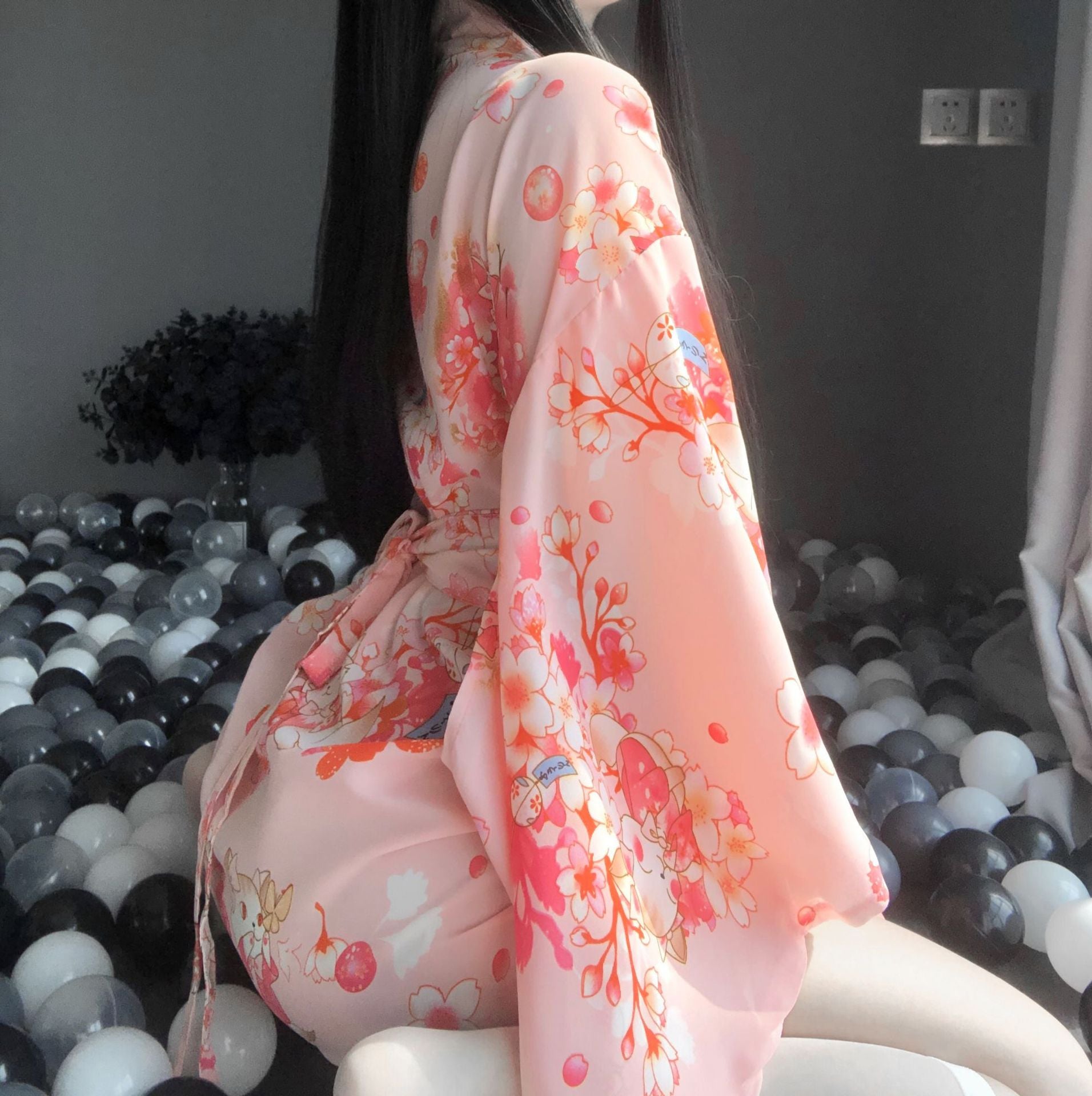 Sexy Silk Kimono