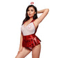 Naughty Nurse Sexy Costume Latina Lingerie Cosplay Bodysuit Slutty