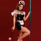 Hot Sexy French Maid Costumes Naughty Lingerie Cosplay Dress Slutty