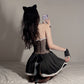 Sexy Cat Dress Intimate Playboy Bunny Costume Maid Lingerie Cosplay