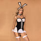 Revealing Sexy Bunny Costume Playboy Cosplay Lingerie Dress Latina