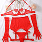 Naughty Sexy Lingerie Garter Set Bra & Panty Intimate