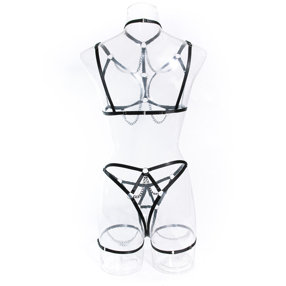 Crotchless Harness Lingerie