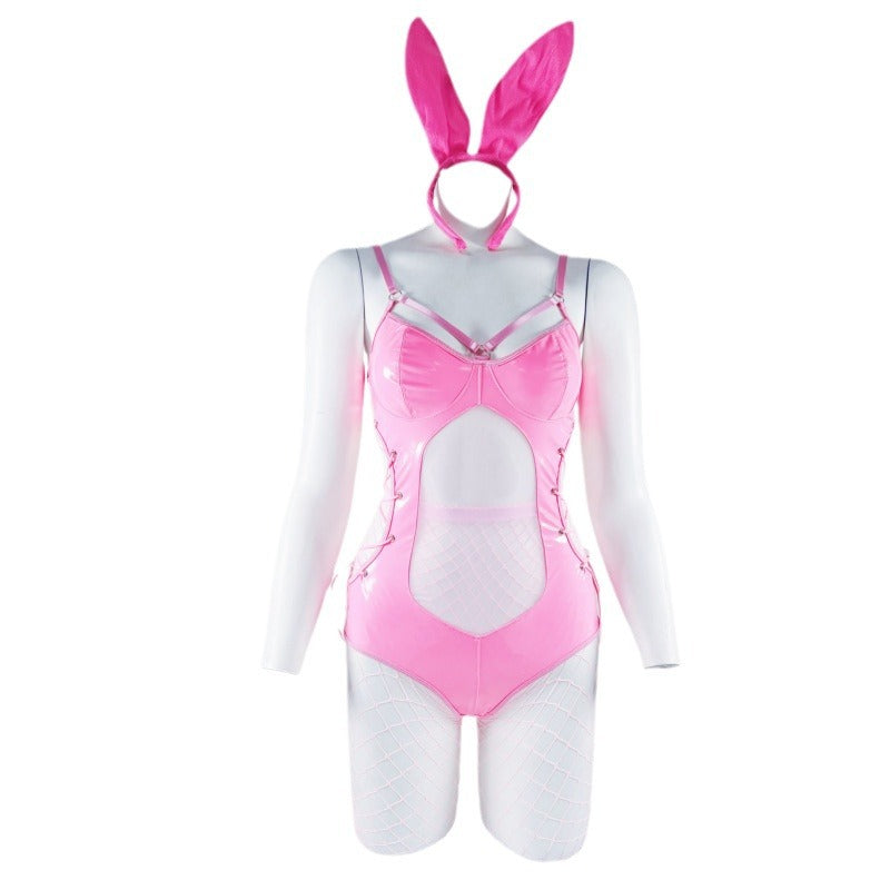 Role Play Pink Sexy Bunny Costume