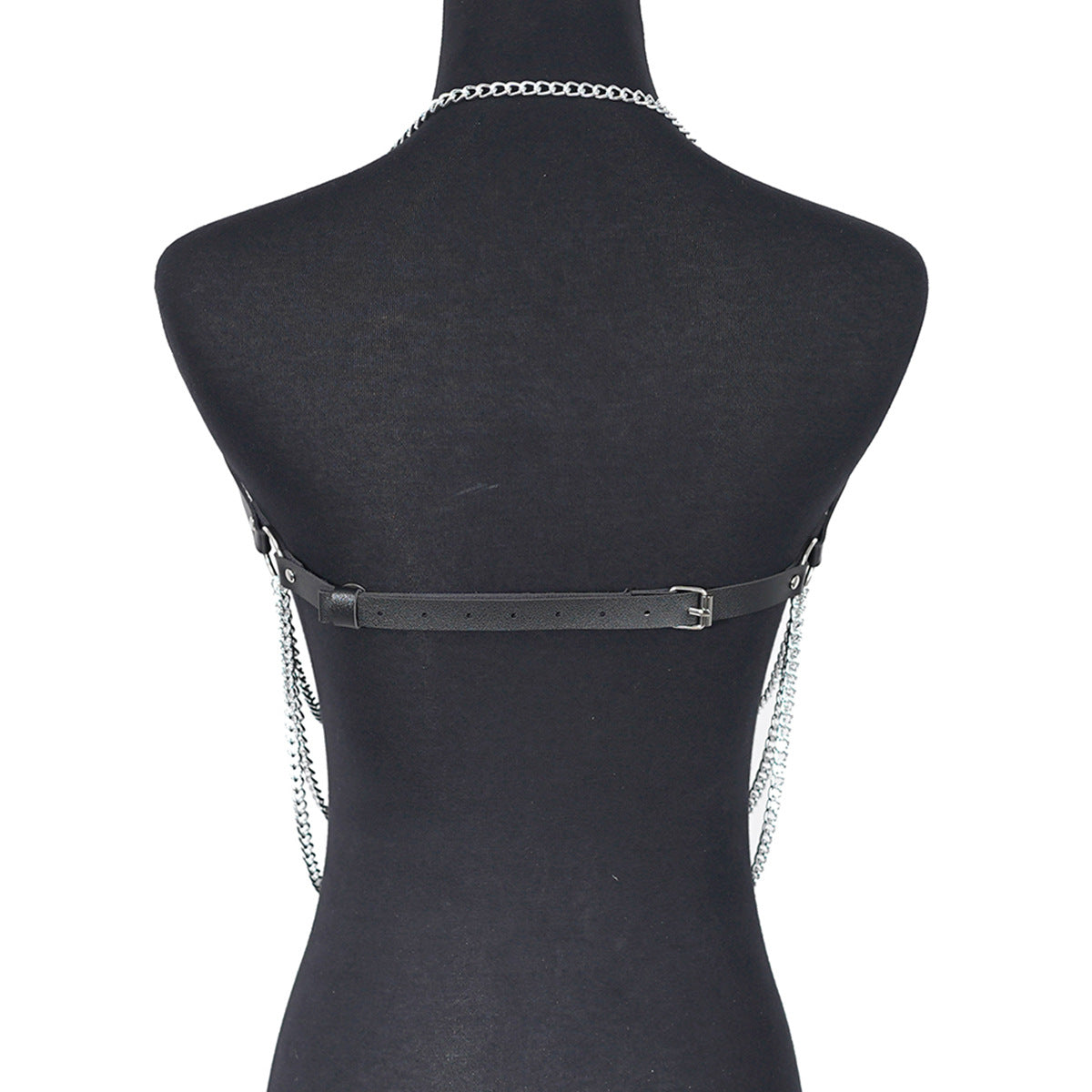 Leather Harness Belt Women