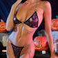 Chain Micro Cougar Lingerie Set