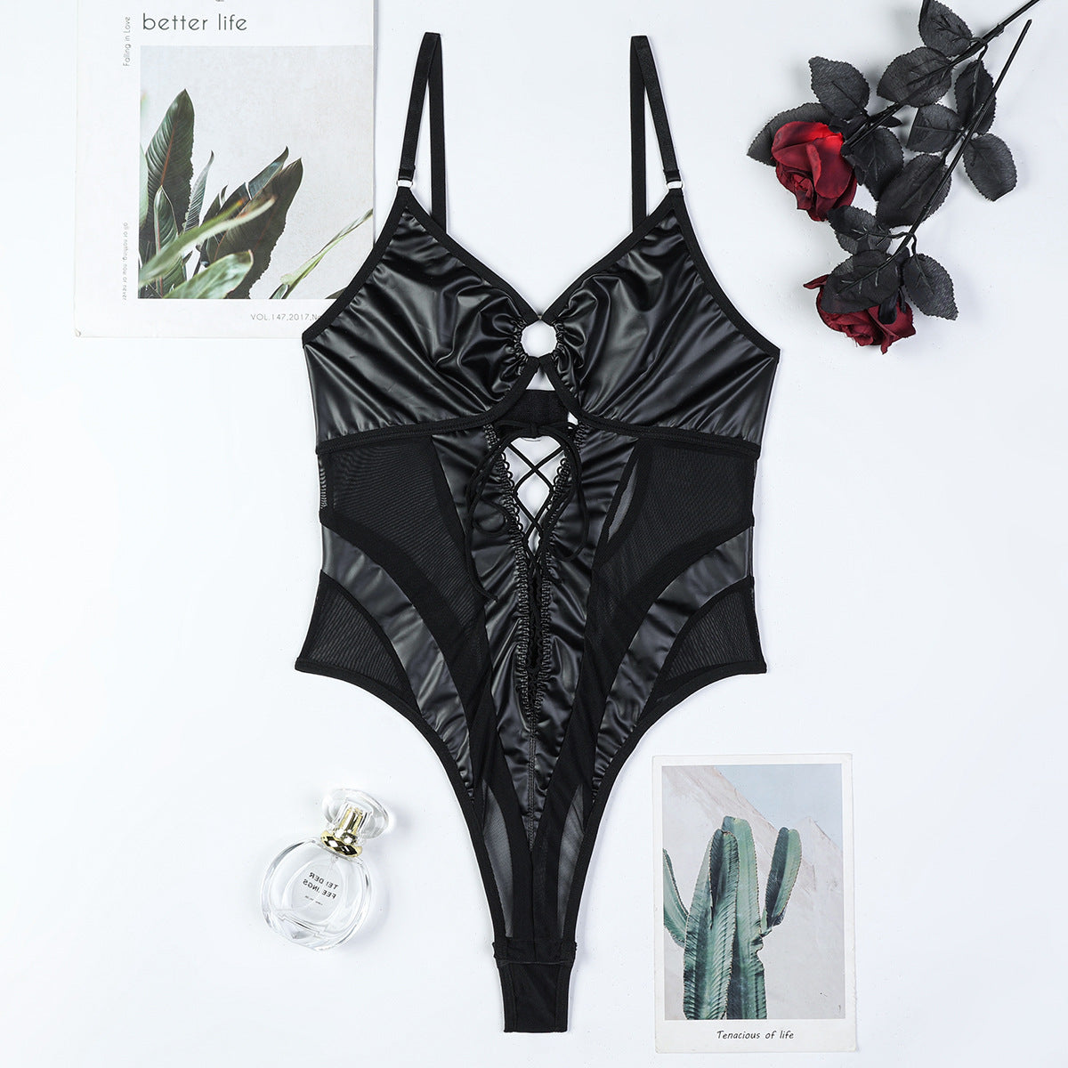 Leather Black Bdsm Lingerie