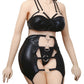 Sexiest womens bdsm lingerie Set Nasty Bra & Panty Slutty