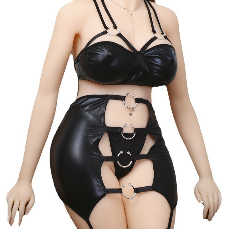 Sexiest womens bdsm lingerie Set Nasty Bra & Panty Slutty