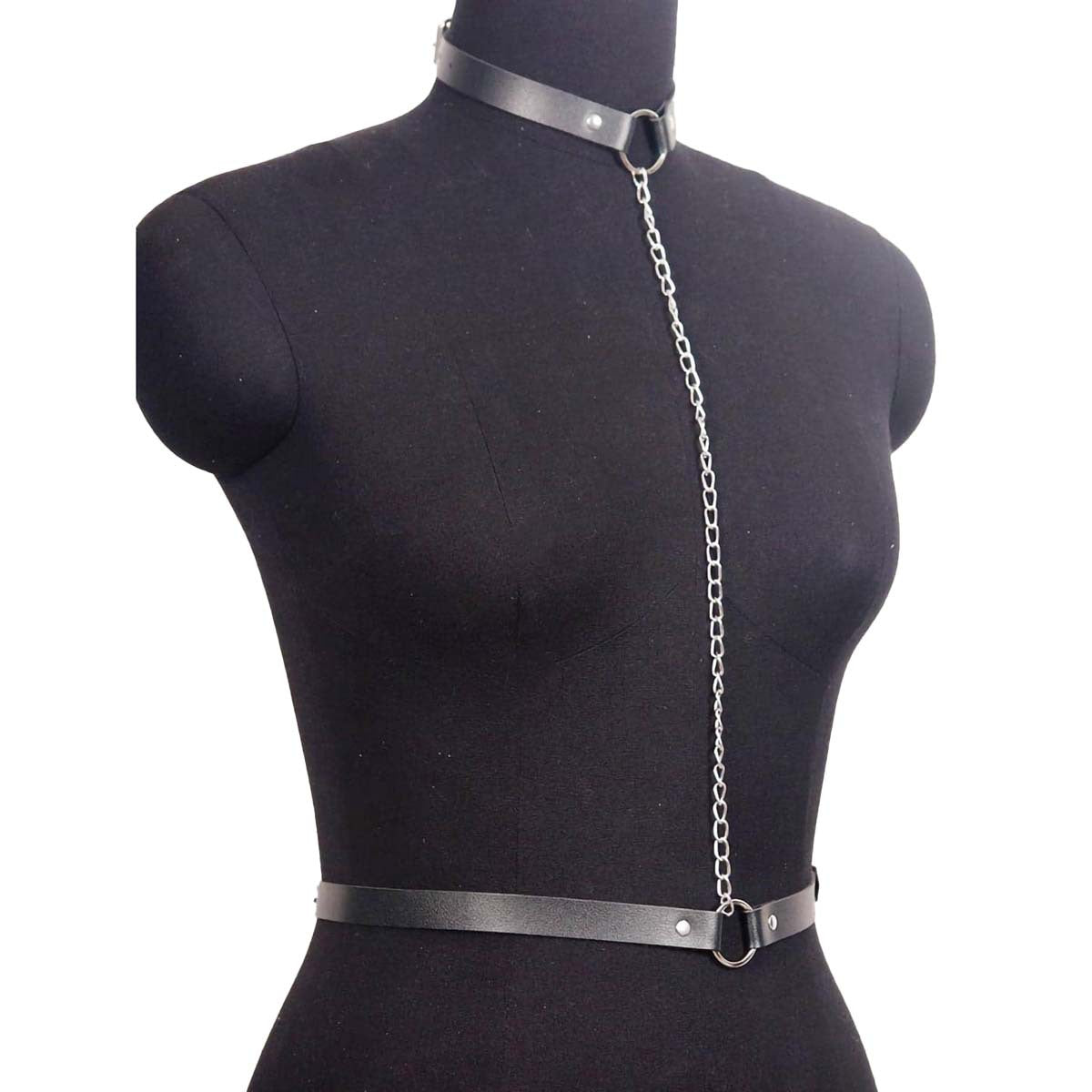 Leather Chest Harness Fashion