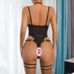 Sexy Lace Bodysuits Bdsm Lingerie Women Teddy Choker