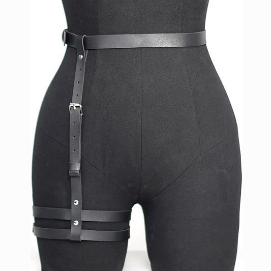 Bdsm Thigh Harness Female