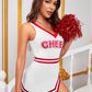 Revealing Sexy Cheer Costume Intimate Anime Cosplay Lingerie Dress Slutty