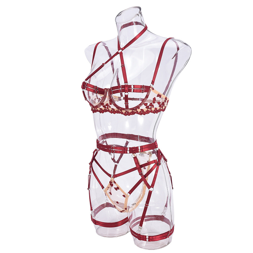 Sheer Cupless Crotchless Sexy Lingerie