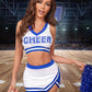 Nasty Cheerleader Costume Sexy Cosplay Lingeria Dress Extreme