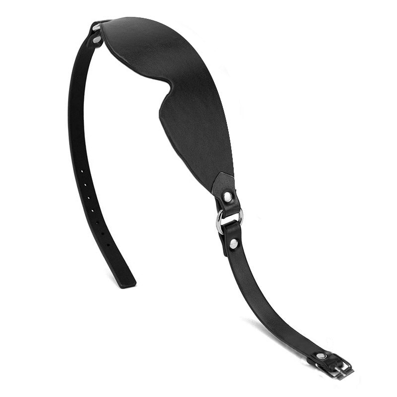 BDSM leather Blindfold