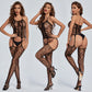 Latina Sexy Bodystocking Women  Shear Lingerie Mesh Bodysuit