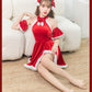 Intimate Sexy Female Christmas Costumes Submissive Lingerie Cosplays Dress Nasty