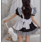 Sexiest Leather Dress Sexy French Maid Lingerie Cosplay Costume