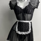 Intimate Sexy French Maid Costumes Hot Role Play Lingerie Dress