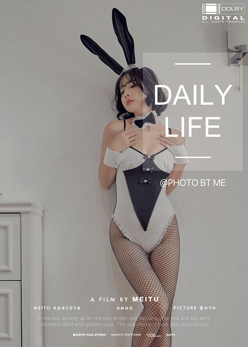 Nasty Sexy Bunny Costume Playboy Cosplay Lingerie Bodysuit