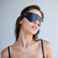 BDSM leather Blindfold