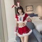 Nasty Christmas Costumes Sexy Hot Lingerie Cosplay Dress Intimate