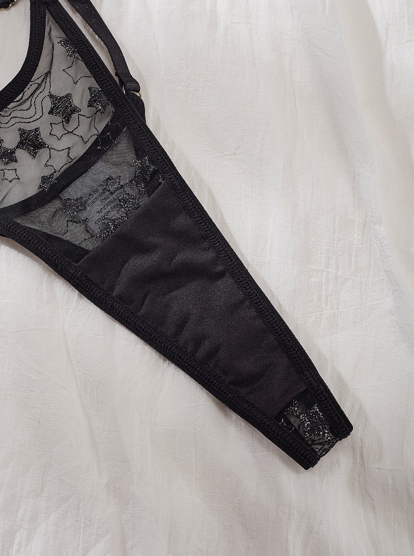 Black Tight Sheer Lingerie