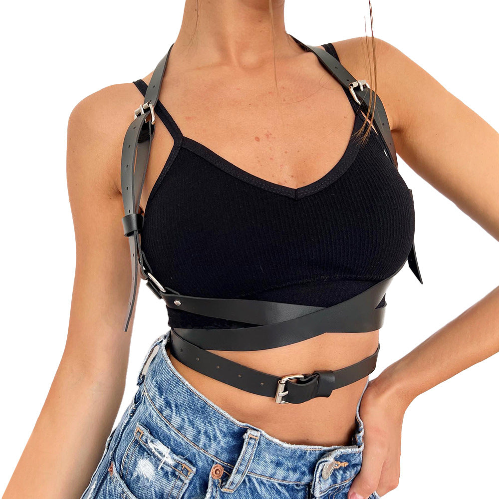 Vintage Harness Leather Belt