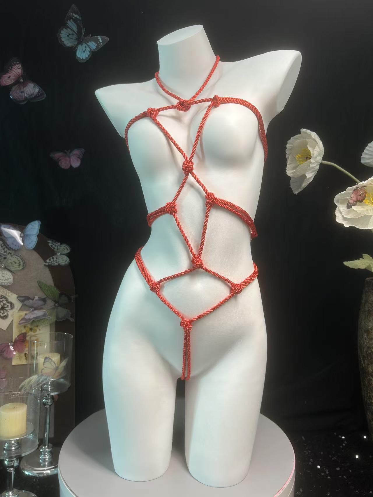 Bdsm Lingerie Rope Harness