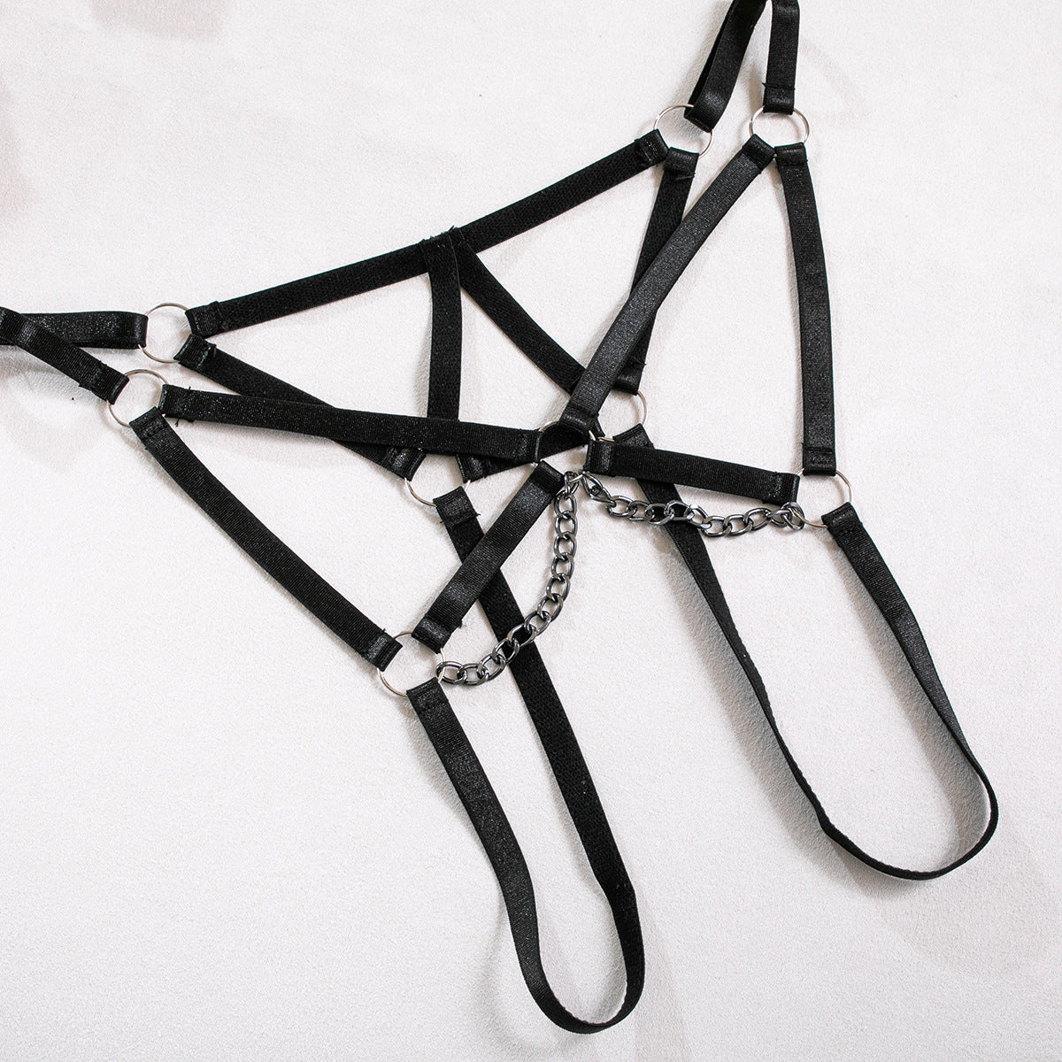 Crotchless Harness Lingerie