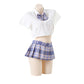 Skirt Outfits Sheer Sexy Schoolgirl Costume Cosplay Lingerie