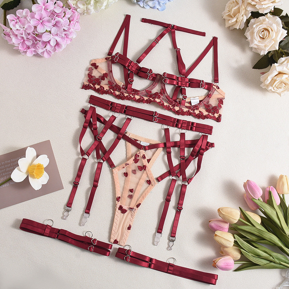 Sheer Cupless Crotchless Sexy Lingerie