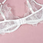 Naughty Lingerie Garter Set Latina Bra & Panty Intimate