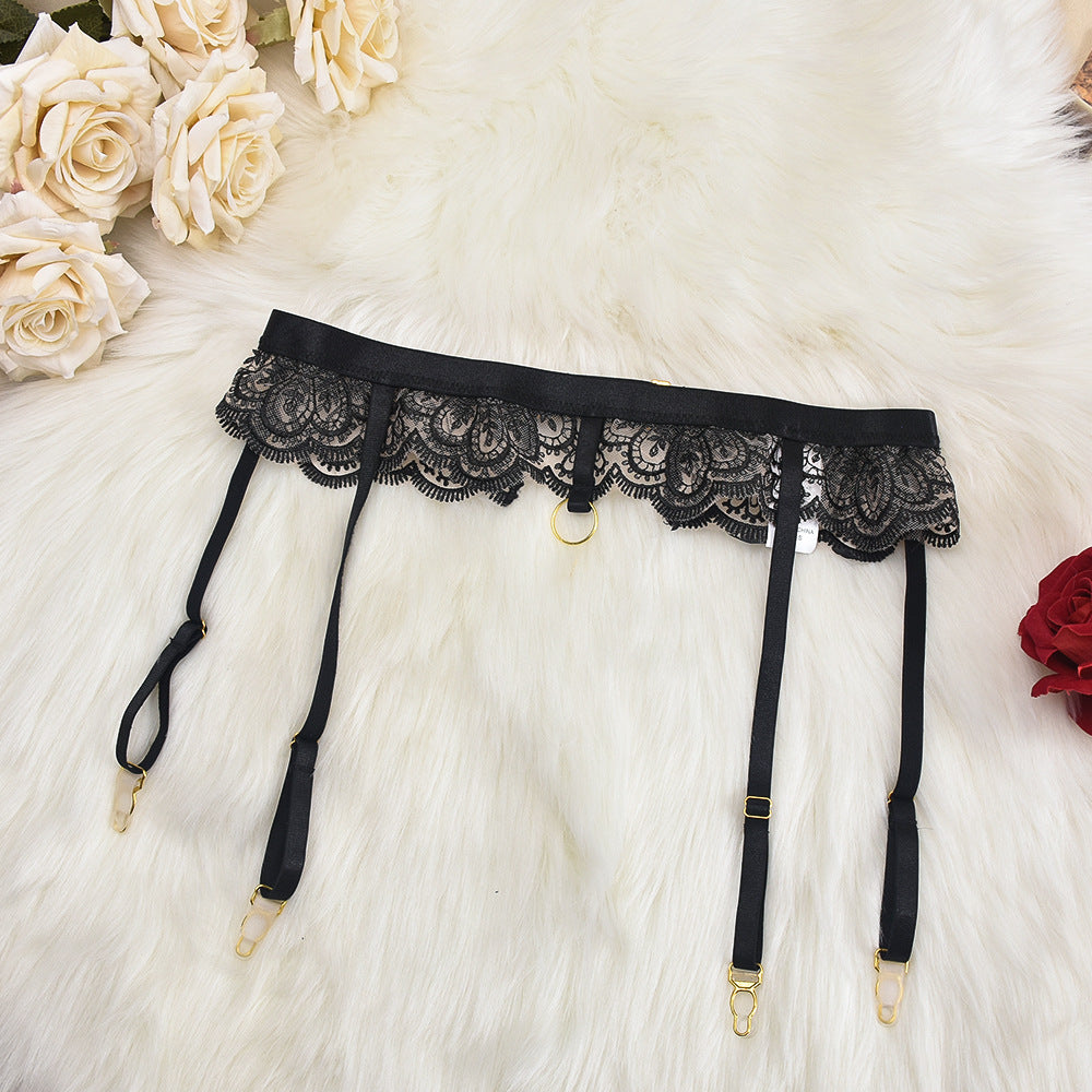 Lace Embroidered Exotic Lingerie Sheer
