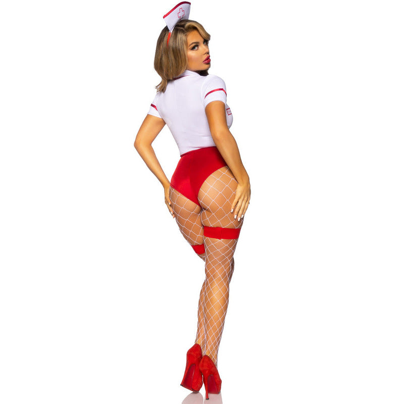 Intimate Sexy Costumes Nurse Revealing Lingerie Cosplays Bodysuit Submissive