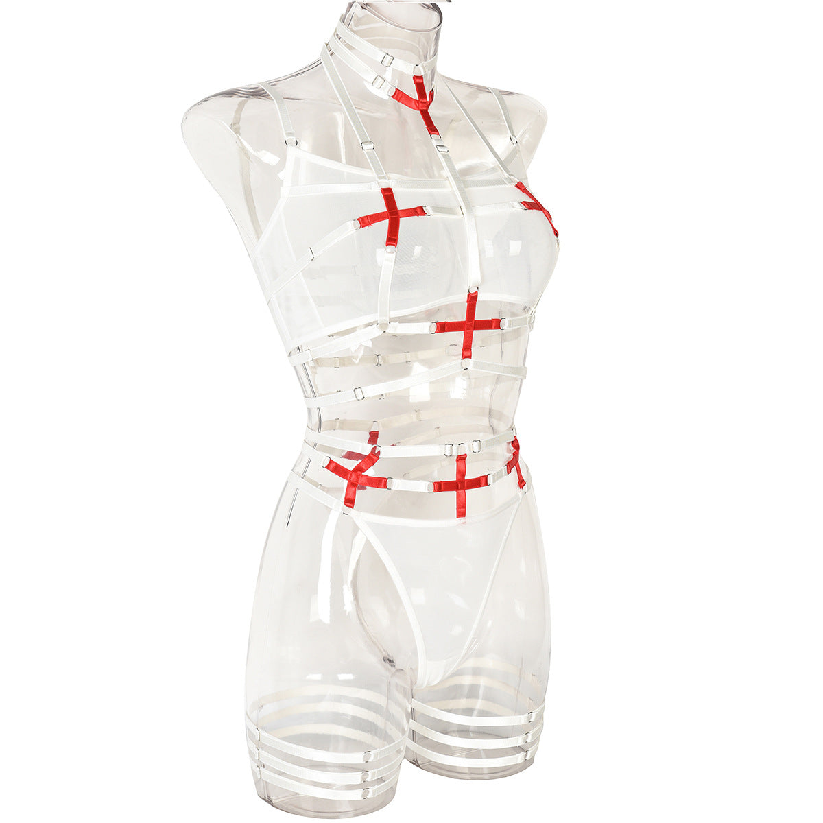 White Harness Lingerie