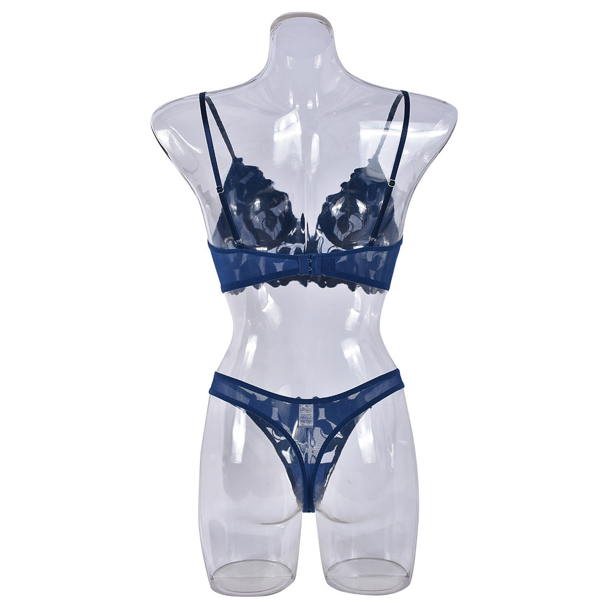 Nasty See Through Lingerie Women Set Slutty Bra & Panty