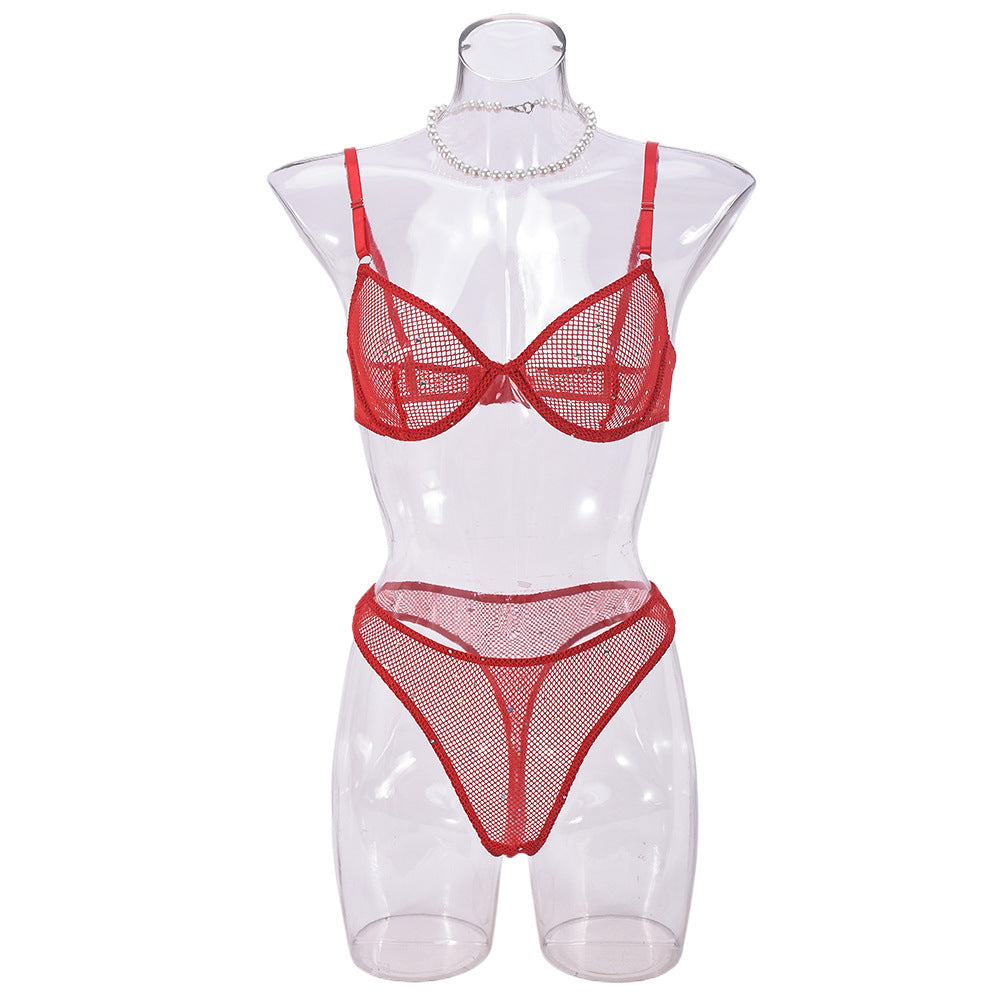 Fishnet Lingerie Sheer